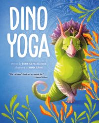 Book Cover for Dino Yoga by Lorena V Pajalunga