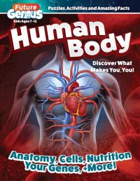 Book Cover for Future Genius: Human Body by Editors of Happy Fox Books