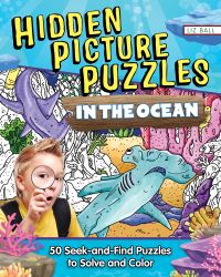Book Cover for Hidden Picture Puzzles in the Ocean by Liz Ball