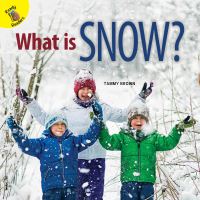 Book Cover for What Is Snow? by Tammy Brown
