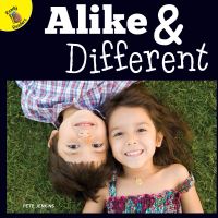 Book Cover for Alike and Different by Pete Jenkins