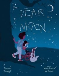 Book Cover for Dear Moon by Stephen Wunderli