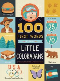 Book Cover for 100 First Words for Little Coloradans by Jessica Speer, Shea Speer
