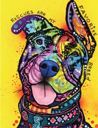 Book Cover for Dean Russo Rescues Are My Favorite Breed Journal by Dean Russo