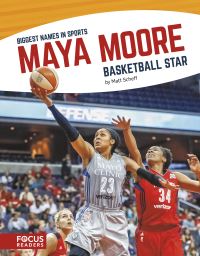 Book Cover for Maya Moore by Matt Scheff