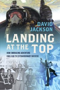 Book Cover for Landing at the Top by David Jackson