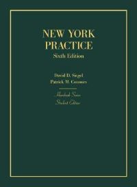 Book Cover for New York Practice by David D Siegel, Patrick M Connors
