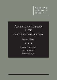 Book Cover for American Indian Law by Robert T. Anderson, Sarah Krakoff, Bethany R. Berger