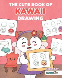 Book Cover for The Cute Book of Kawaii Drawing by Woo Jr Kids Activities