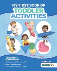 Book Cover for My First Book of Toddler Activities by Woo Jr Kids Activities