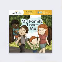 Book Cover for My Family Loves Me by Sophia Day, Megan Johnson