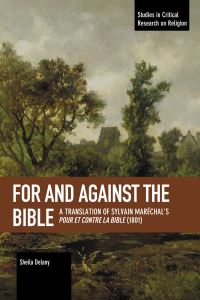 Book Cover for For and Against the Bible by Sylvain Maréchal