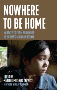 Book Cover for Nowhere to Be Home by Maggie Lemere, Zoë West