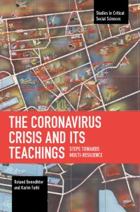 Book Cover for The Coronavirus Crisis and Its Teachings by Roland Benedikter, Karim Fathi