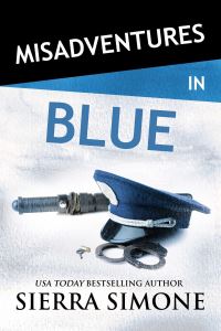 Book Cover for Misadventures in Blue by Sierra Simone