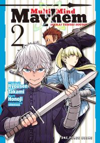 Book Cover for Multi-Mind Mayhem. Volume 2 Isekai Tensei Soudouki by Ryousen Takami