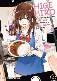 Book Cover for Higehiro Volume 8 by Imaru Adachi