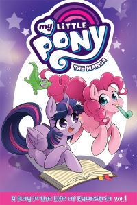 Book Cover for A Day in the Life of Equestria. Vol. 1 by David Lumsdon