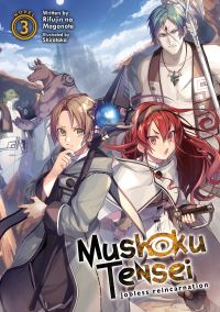 Book Cover for Mushoku Tensei Vol. 3 by Rifujin Na Magonote