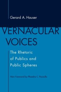 Book Cover for Vernacular Voices by Gerard A Hauser