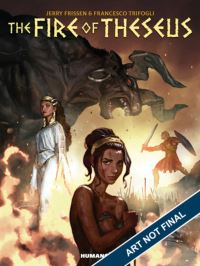 Book Cover for The Fire of Theseus by Jerry Frissen, Gérald Parel