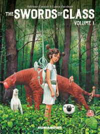 Book Cover for The Swords of Glass. Volume 1 by Sylviane Corgiat