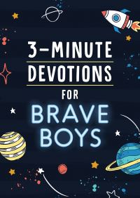 Book Cover for 3-Minute Devotions for Brave Boys by Glenn A Hascall