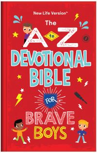 Book Cover for The A to Z Devotional Bible for Brave Boys by Compiled by Barbour Staff