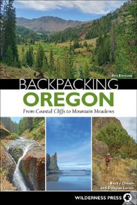 Book Cover for Backpacking Oregon by Becky Ohlsen, Douglas Lorain