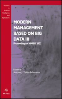 Book Cover for Modern Management Based on Big Data III by International Conference on Modern Management Based on Big Data