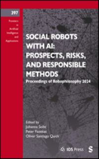 Book Cover for Social Robots With AI by Robophilosophy Conference
