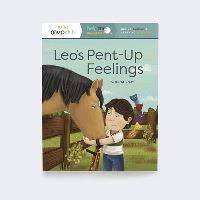 Book Cover for Leo's Pent-Up Feelings by Sophia Day, Megan Johnson