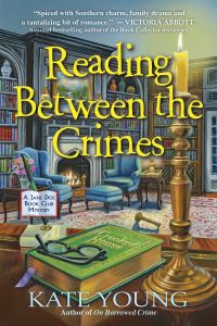Book Cover for Reading Between the Crimes by Kate Young