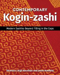 Book Cover for Contemporary Kogin-Zashi by Shannon Leigh Roudhán, Jason Bowlsby