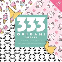 Book Cover for 333 Origami Sheets Kawaii Designs by CT Publishing