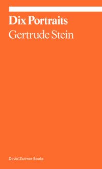 Book Cover for Dix Portraits by Gertrude Stein