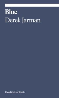 Book Cover for Blue by Derek Jarman