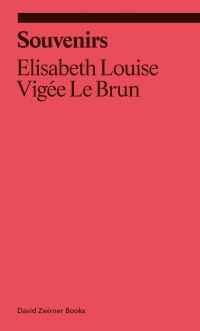 Book Cover for Souvenirs by LouiseElisabeth VigéeLebrun