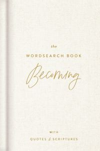 Book Cover for The Becoming Wordsearch Book by Margot + Co