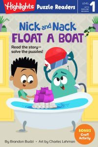 Book Cover for Nick and Nack Float a Boat by Brandon Budzi