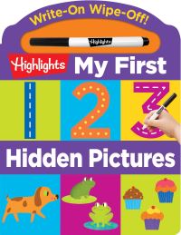 Book Cover for Write-On Wipe-Off My First 123 Hidden Pictures by Highlights Learning