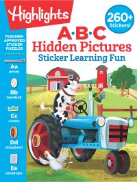Book Cover for ABC Hidden Pictures Sticker Learning Fun by Highlights Learning