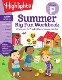 Book Cover for Summer Big Fun Workbook Preschool Readiness by Highlights Learning
