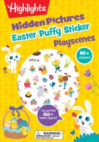 Book Cover for Easter Hidden Pictures Puffy Sticker Playscenes by Highlights