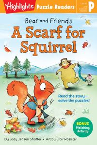 Book Cover for A Scarf for Squirrel by Jody Jensen Shaffer