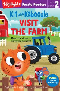 Book Cover for Kit and Kaboodle Visit the Farm by Michelle Portice