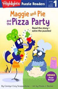 Book Cover for Maggie and Pie and the Pizza Party by Carolyn Cory Scoppettone