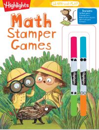 Book Cover for Highlights Learn-and-Play Math Stamper Games by Highlights Learning