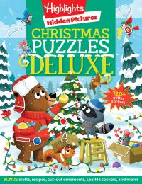 Book Cover for Christmas Puzzles Deluxe by 