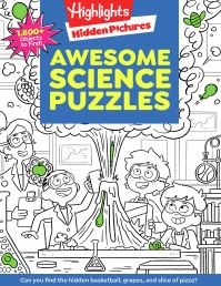 Book Cover for Awesome Science Puzzles by Highlights